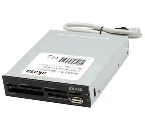 Akasa AK-ICR-07 interní čtečka karet / 3.5" / USB 2.0 