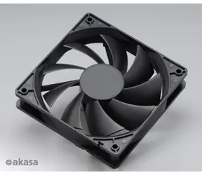 Akasa AK-174BKT-B přídavný ventilátor / 120x120x25 mm / 38dB @ 2300 RPM