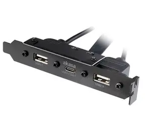 Akasa AK-CBUB53-40BK / PCIe rozšiřovací adaptér / USB 3.1 / USB 2.0
