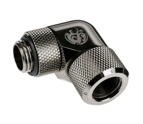 BitsPower Advanced Multi-Link otočný úhlový adaptér 90° G1/4 > 12mm hardtube černá