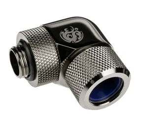 BitsPower Advanced Multi-Link otočný úhlový adaptér 90° G1/4 > 14mm hardtube černá