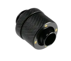 BitsPower připojení přímé G1/4" (M) > 13/10mm trubka matná černá