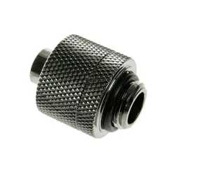 BitsPower připojení přímé G1/4" (M) > 16/10mm trubka lesklá černá