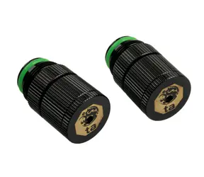 BitsPower TouchAqua sada 2x šroubení pro vývod vody G1/4 černá