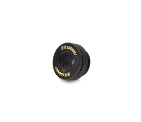 BitsPower Zátka s dírou uprostřed pro plnění vodou G1/4 uhlová černá