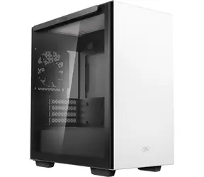 DEEPCOOL MACUBE 110 WH bílá / Micro-ATX / 2xUSB 3.0 / 1x 120 mm / bez zdroje / průhledná bočnice 