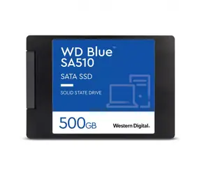 WD Blue SA510 500GB / 2.5" SATA III / SATA 6Gbps / R: 560MBps / W: 510 MBps / TLC / 5y