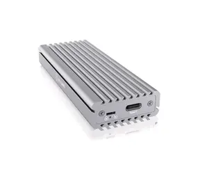 Icy Box IB-1817Ma-C31 stříbrná / Externí box pro M.2 PCIe NVMe SSD / M.2 2230 & 2242 & 2260 & 2280 / USB-C