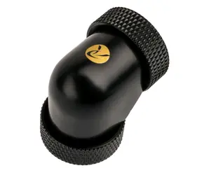 RAIJINTEK Pelias - D140906 6 ks černá / pro 14mm HardTube / G1/4" / 90° úhel 