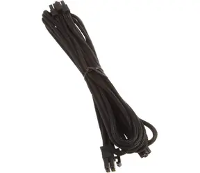 SilverStone 4+4 ATX/EPS kabel 55 cm černá / pro modulární zdroje SilverStone