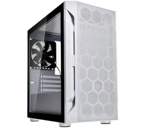 SilverStone Fara H1M-W bílá / M-ATX / 2xUSB 2.0 + 1x USB 3.0 / 1x 120 mm / bez zdroje / průhledná bočnice