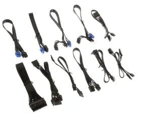 SilverStone Sada krátkých Ribbon kabelů pro SilverStone Strider černá