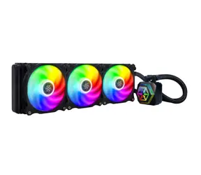 SilverStone Permafrost PF360-ARGB V2 černá / 3x 120mm / 35.6 dB @ 2200 RPM / Intel & AMD / doprodej