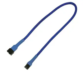 Nanoxia NX3PV30B prodlužovací kabel 3-pin Molex 30cm modrá / 9-2-000