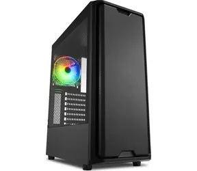 Sharkoon SK3 černá / RGB / ATX / 1x 120mm / bez zdroje / průhledná bočnice