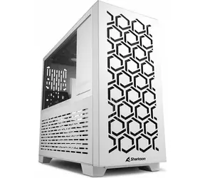 Sharkoon MS-Y1000 bílá / ATX / 2x USB 3.0 / 4x 120 mm / Bez zdroje / průhledná bočnice