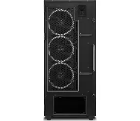 Sharkoon REV300 černá / ATX / 2x USB 2.0 / 2x USB 3.0 / 1x USB-C / 7x 120mm / Bez zdroje / průhledná bočnice