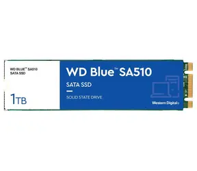 WD Blue SA510 1TB / M.2 SSD 2280 / SATA III / TLC / R: 560MBps / W: 520 MBps / 5y