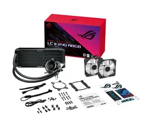 ASUS ROG STRIX LC II 240 bílá / komplet vodního chlazení CPU / 120mm / ARGB