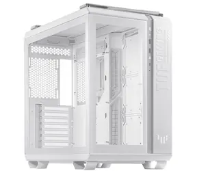 ASUS GT502 TUF GAMING bílá / bez zdroje / ATX / 2x USB 3.2 & USB-C / průhledná bočnice