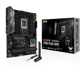 ASUS TUF GAMING Z790-PLUS WIFI  / Z790 / LGA 1700 / 4x DDR5 / PCIEx16 / 1x 2.5GLAN / Wi-Fi / ATX