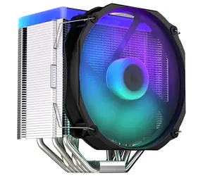 Endorfy Fortis 5 ARGB / Chladič CPU / 140 mm / 1400 RPM / 220W TDP / ARGB / 6 heatpipes / PWM / pro Intel & AMD