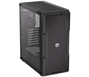 Endorfy Regnum 400 Air černá / Mid tower / ATX / 4x 120mm / 2x USB 3.0 / mesh panel / průhledná bočníce / bez zdroje 