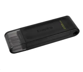 Kingston DataTraveler 70 256GB černá / Flash Disk / USB 3.2 Gen 1 - (USB-C 3.0)