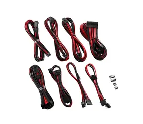 CableMod PRO ModMesh RT-Series Cable set pro ASUS and Seasonic černo-červená