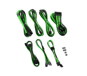 CableMod PRO ModMesh RT-Series Cable set pro RMi a RMx / černo-zelená