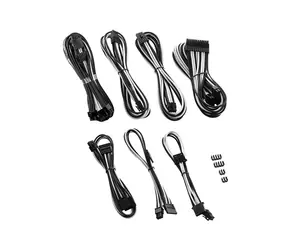 CableMod PRO ModMesh RT-Series Cable set pro RMi a RMx / černo-bílá