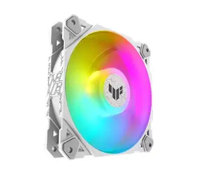 ASUS TUF Gaming TF120 ARGB bílá / 120 mm / Advanced FDB / 250-1900 RPM / 76 CFM / 29 dB