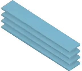 ARCTIC Thermal Pad TP-3 120 x 20 mm - 1.5 mm 4 ks / hustota 3.40 g na cm3
