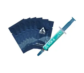 ARCTIC MX-6 4g - 6ks MX Cleaner / teplovodivá pasta / 7.5 W-mK
