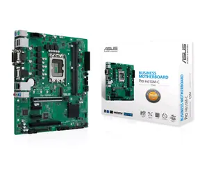 ASUS PRO H610M-C-CSM / H610 / LGA1700 / 2x DDR5 / PCIEx16 / GLAN / mATX