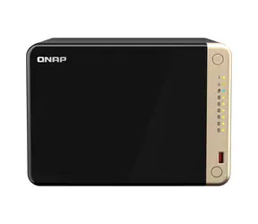 QNAP TS-664-8G černá / Intel Celeron 2.9GHz / 8GB RAM / 6x 3.5" SATA III + 2x M.2 / 4x USB / 1x HDMI / 2x 2.5GLAN
