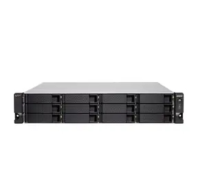 QNAP TS-h1886XU-RP-R2-D1622-32G / Intel Xeon D-1622 / 32GB RAM / 12x 3.5" + 6x 2.5" SATA / 4x 2.5GLAN / 2x SFP+
