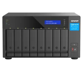 QNAP TVS-h874-i5-32G / Intel Core i5-12400 / 32GB DDR4 / 8x3.5" SATA III + 2x M.2 2280 / 2x 2.5GLAN