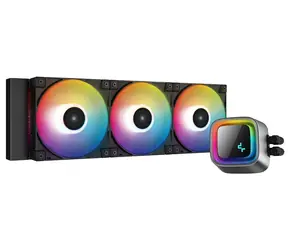 DEEPCOOL LS720 černá / komplet vodního chlazení / 3x 120mm / ARGB / TDP 300W