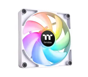 Thermaltake CT120 ARGB Sync PC Cooling Fan White / Hydraulic Bearing / 120mm / 25.8dB @ 2000rpm / 4 pin + 3 pin / 2ks / 