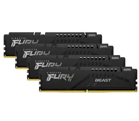 Kingston Fury Beast Black 128GB (4x32GB) DDR5 5600MHz / CL40 / DIMM / XMP
