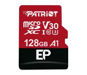 Patriot EP Series microSDXC 128GB / UHS-I V30 / U3 / A1 / Class 10