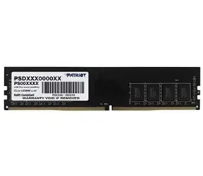 Patriot Signature 16GB (1x16GB) 2666MHz / DIMM / DDR4 / CL19 / Non-ECC / Unbuffered / 1.2 V 