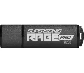 Patriot Supersonic Rage Pro 512GB černá / Flash Disk / USB 3.2 Gen 1 - (USB-A 3.0)