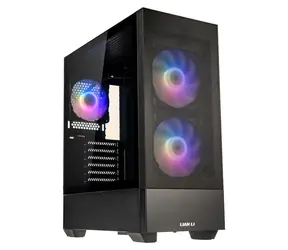 Lian Li Lacool 205 Mesh C / ATX / mATX / mini-ITX / 2xUSB 3.2 Gen 1 A + 1xUSB Gen 3.2 C / bez zdroje / průhledná bočnice
