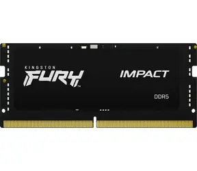 Kingston FURY Impact 16GB (1x16GB) DDR5 6000MHz / CL38 / SO-DIMM / XMP 3.0 / 1.35V