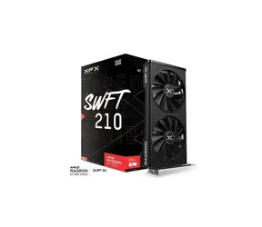XFX SPEEDSTER SWFT 210 RX 7600 CORE EDITION / 1720-2655 MHz / 8GB D6 / 128-bit / 1x HDMI + 3x DP / 165W (8)