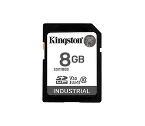 Kingston Industrial pSLC SDHC 8GB / UHS-I V30 / U3 / A1 / Class 10 / Odolná