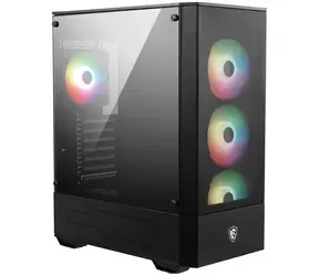 MSI MAG FORGE 112R černá / ATX / 2x USB 3.0 / 4x120mm ARGB / bez zdroje / průhledná bočnice