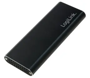 LogiLink UA0314 / Externí box na M.2 SSD / M.2 SATA / USB-C 3.1 Gen 2
